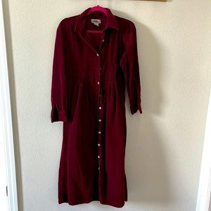 Corduroy dress